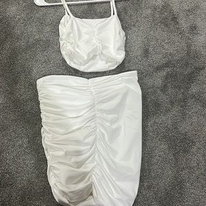 Whiteout two piece set